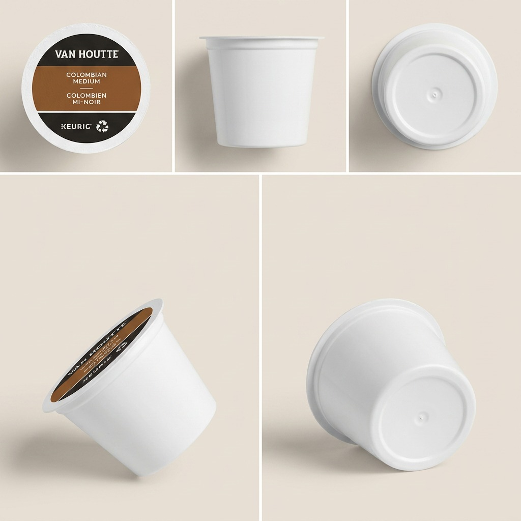 COFFEE-K CUP VAN HOUTTE COLOMBIAN MEDIUM (33717) 24/BX - Cartouches Certifiees
