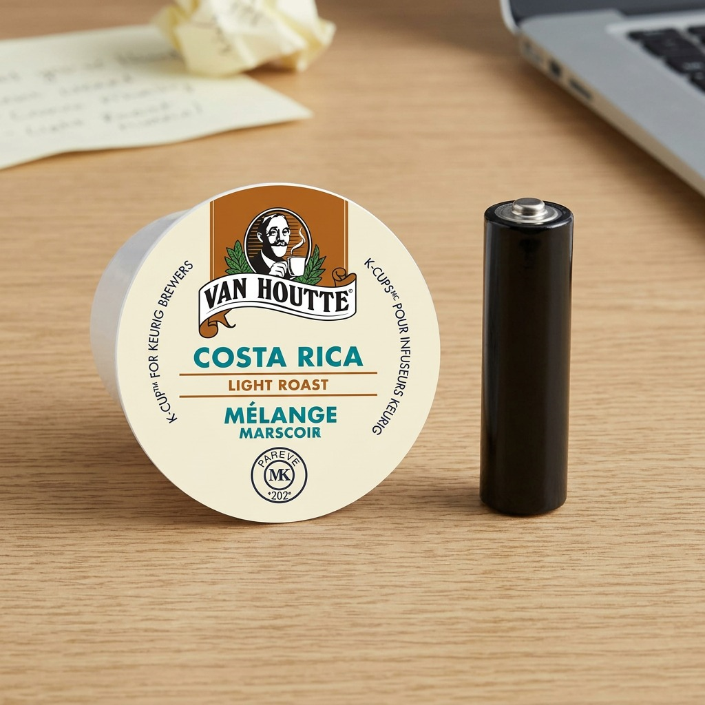 COFFEE-K CUP VAN HOUTTE COSTA RICA LIGHT ROAST-97817 24/BX - Cartouches Certifiees