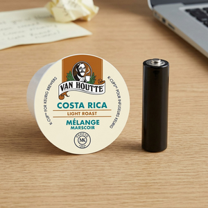 COFFEE-K CUP VAN HOUTTE COSTA RICA LIGHT ROAST-97817 24/BX - Cartouches Certifiees