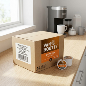 COFFEE-K CUP VAN HOUTTE COSTA RICA LIGHT ROAST-97817 24/BX - Cartouches Certifiees