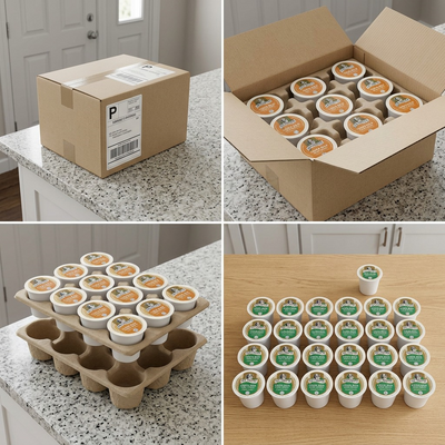 COFFEE-K CUP VAN HOUTTE COSTA RICA LIGHT ROAST-97817 24/BX - Cartouches Certifiees