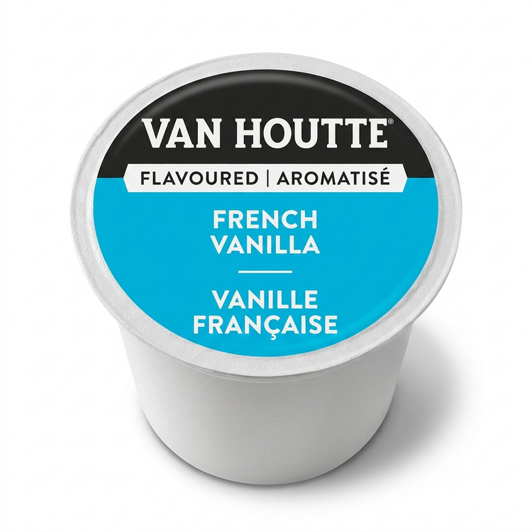 COFFEE-K CUP VAN HOUTTE FRENCH VANILLA (53717) 24/BX - Cartouches Certifiees