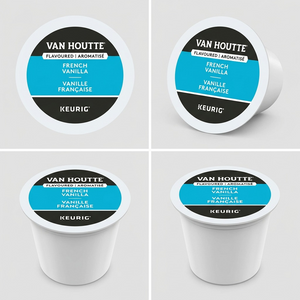 COFFEE-K CUP VAN HOUTTE FRENCH VANILLA (53717) 24/BX - Cartouches Certifiees