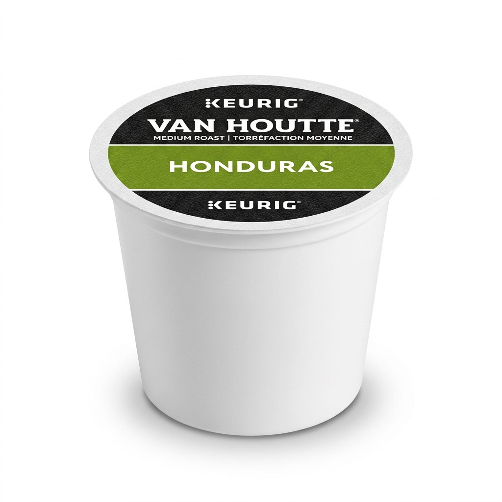 COFFEE-K CUP VAN HOUTTE HONDURAS EXTRA BOLD MEDIUM ROAST 20/BX - Cartouches Certifiees