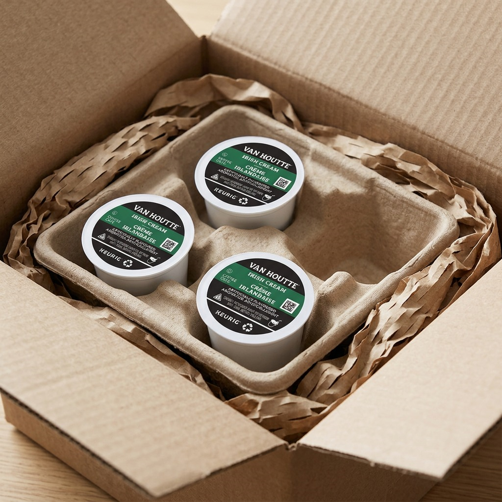 COFFEE-K CUP VAN HOUTTE IRISH CREAM LIGHT ROAST (51713) 24/BX - Cartouches Certifiees