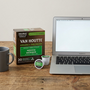 COFFEE-K CUP VAN HOUTTE MEXICO FAIR TRADE ORGANIC 20/BX - Cartouches Certifiees