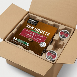 COFFEE-K CUP VAN HOUTTE ORIGINAL HOUSE BLEND DECAF 24/BX-34717 24/BX - Cartouches Certifiees