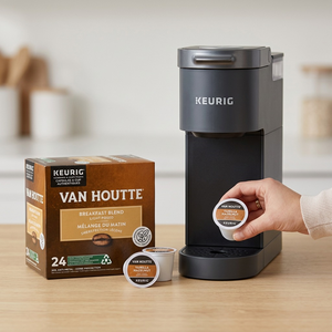 COFFEE-K CUP VAN HOUTTE VANILLA HAZELNUT LIGHT ROAST-39717 24/BX - Cartouches Certifiees