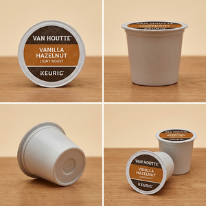 COFFEE-K CUP VAN HOUTTE VANILLA HAZELNUT LIGHT ROAST-39717 24/BX - Cartouches Certifiees