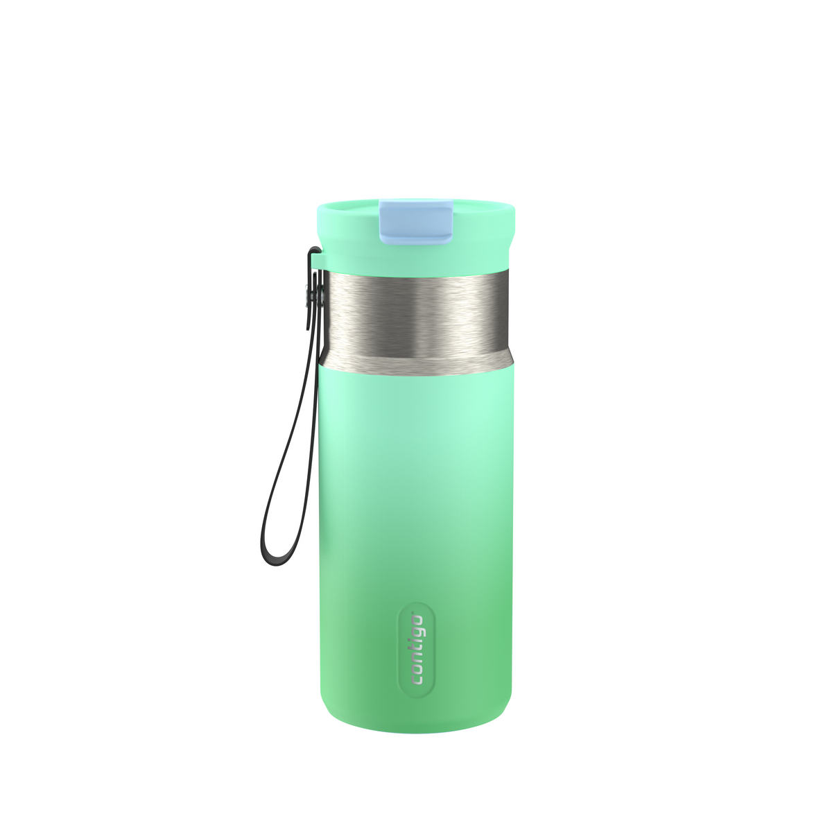 Contigo 16 oz Tween Dual Sip Ombre w strap - Mint Spark - Tween - Cartouches Certifiees