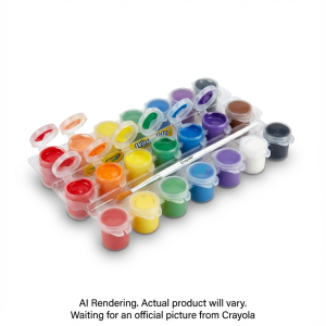 CRAYOLA CANADA 18 Washable Kids Paint (54-1827) - Cartouches Certifiees