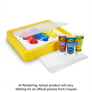 CRAYOLA CANADA Easy–Clean Finger Paint (80-6911) - Cartouches Certifiees