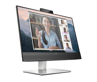 HP E24mv G4 FHD Conferencing Monitor écran plat de PC 60,5 cm (23.8") 1920 x 1080 pixels Full HD LCD Noir, Argent - Image 2