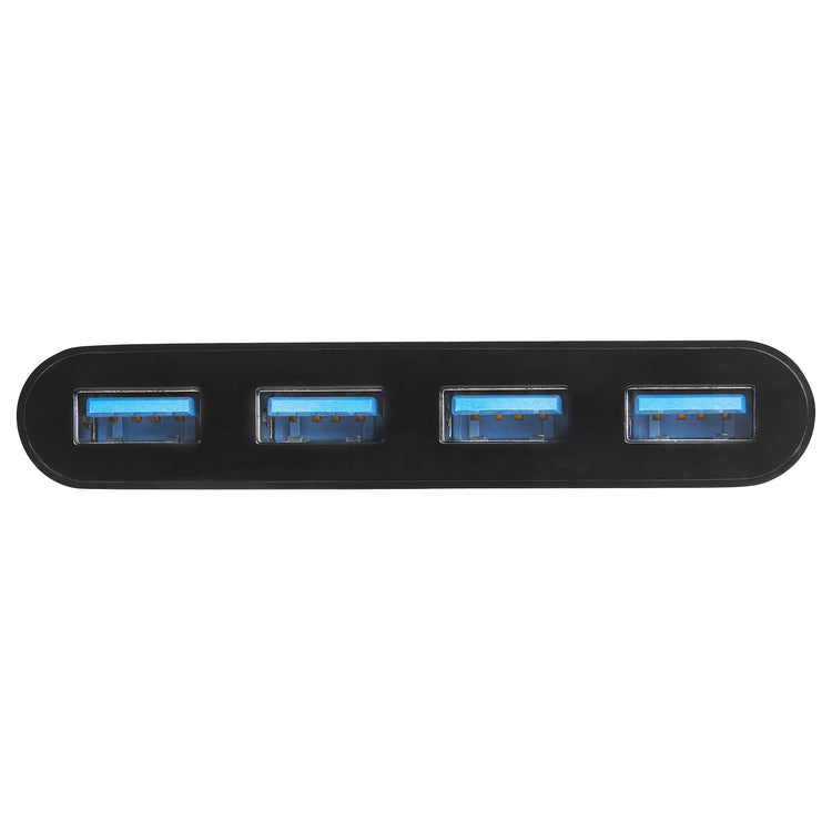 StarTech.com HB30C4AB hub & concentrateur USB 3.2 Gen 1 (3.1 Gen 1) Type-C 5000 Mbit/s Noir - Image 2