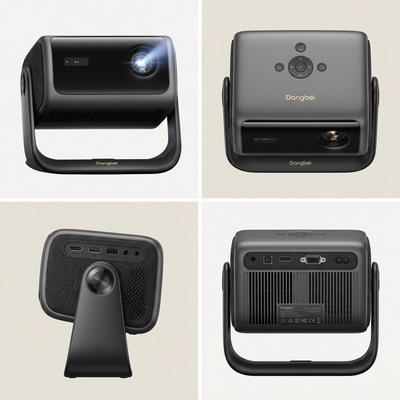 DANGBEI MP1 Max - 4K Home Projector with Google TV and Licensed Netflix (DBOX03) - Cartouches Certifiees