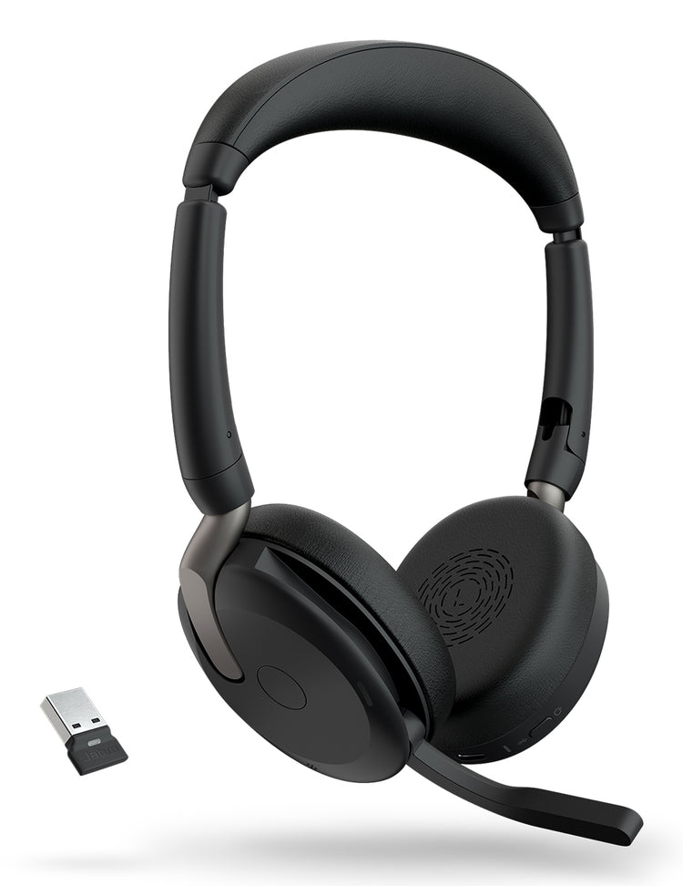 Jabra Evolve2 65 Flex Casque Avec fil &sans fil Arceau Bureau/Centre d'appels Bluetooth Noir - Image 3