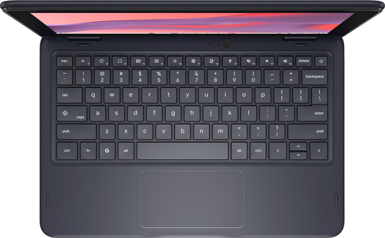 DELL Chromebook CC11260 Intel® N N150 29.5 cm (11.6") Touchscreen HD 4 GB LPDDR5-SDRAM 64 GB eMMC Wi-Fi 6E (802.11ax) ChromeOS US English Black (PVM3J) - Cartouches Certifiees