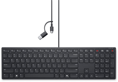 DELL KB525C keyboard Office USB Canadian Black (KB525C-FCA-DAO) - Cartouches Certifiees