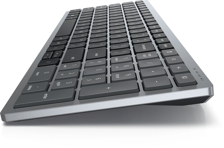 DELL KB740 keyboard Office RF Wireless + Bluetooth Canadian Grey, Black (KB740-GY-R-FRC) - Cartouches Certifiees