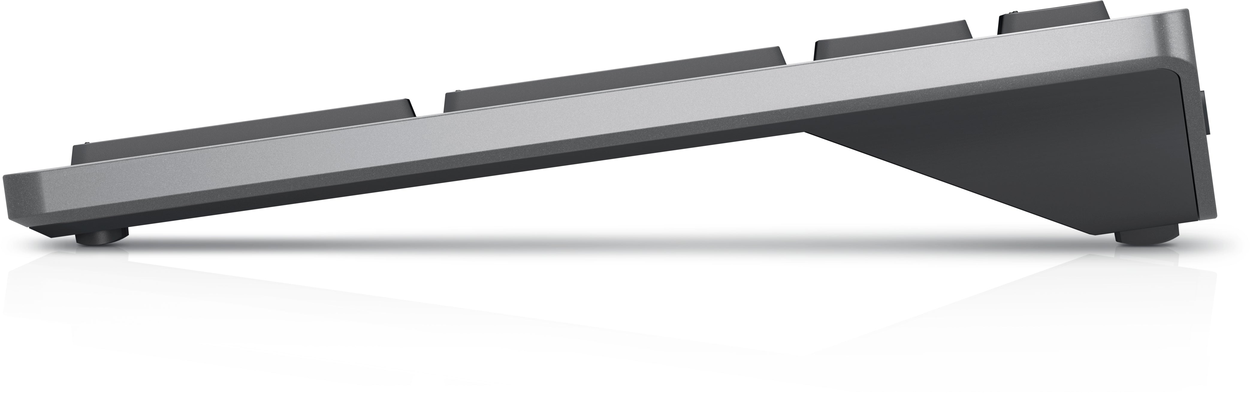 DELL KB740 keyboard Office RF Wireless + Bluetooth Canadian Grey, Black (KB740-GY-R-FRC) - Cartouches Certifiees