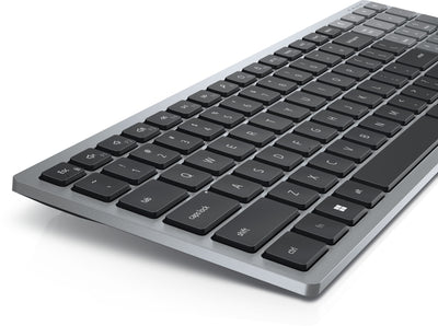 DELL KB740 keyboard Office RF Wireless + Bluetooth Canadian Grey, Black (KB740-GY-R-FRC) - Cartouches Certifiees