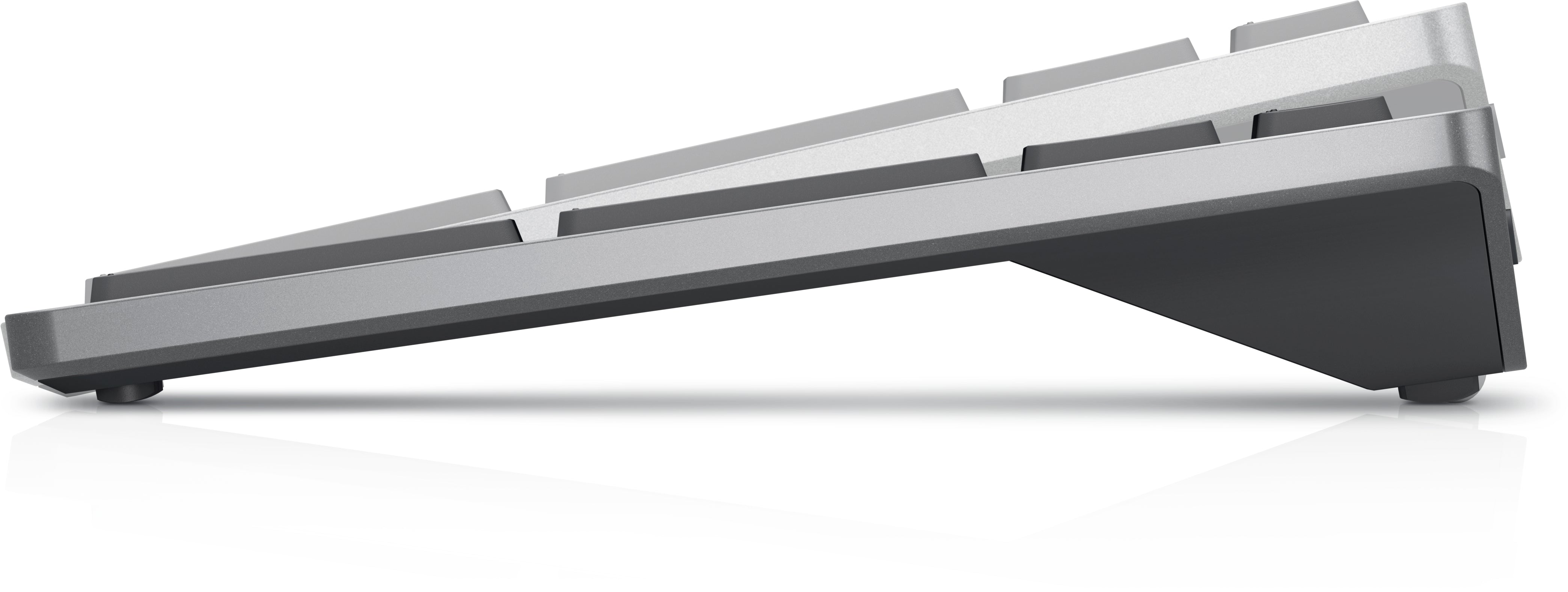 DELL KB740 keyboard Office RF Wireless + Bluetooth QWERTY English Grey, Black (KB740-GY-R-US) - Cartouches Certifiees