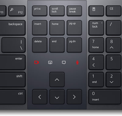 DELL KB900 keyboard Office RF Wireless Canadian Graphite (KB900-GR-MUI) - Cartouches Certifiees