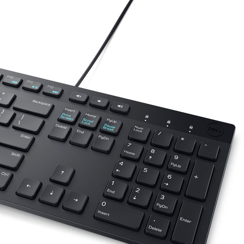 DELL KM300C keyboard Mouse included Office USB English Black (DELL-KM300C-US) - Cartouches Certifiees