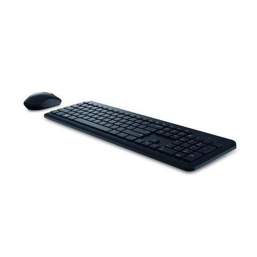 DELL KM3322W keyboard Mouse included Office RF Wireless US English Black (KM3322W-R-US) - Cartouches Certifiees
