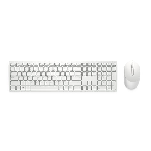 DELL KM5221W-WH keyboard Mouse included Office RF Wireless (KM5221W-WH-FRC) - Cartouches Certifiees