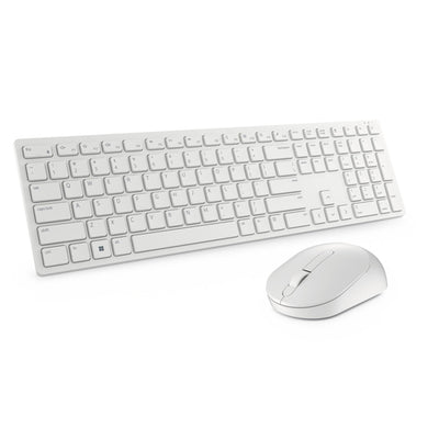 DELL KM5221W-WH keyboard Mouse included Office RF Wireless (KM5221W-WH-FRC) - Cartouches Certifiees
