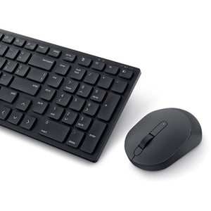 DELL KM555 keyboard Mouse included Universal RF Wireless + Bluetooth Canadian Black (KM555-BLK-MUI) - Cartouches Certifiees