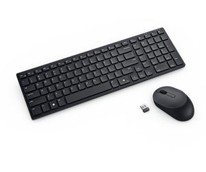 DELL KM555 keyboard Mouse included Universal RF Wireless + Bluetooth UK English Black (KM555-BLK-US) - Cartouches Certifiees