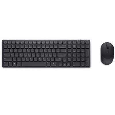 DELL KM555 keyboard Mouse included Universal RF Wireless + Bluetooth UK English Black (KM555-BLK-US) - Cartouches Certifiees