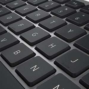 DELL KM7120W keyboard Mouse included Office RF Wireless + Bluetooth French Grey, Titanium (KM7120W-GY-FRC) - Cartouches Certifiees