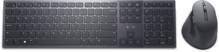 DELL KM900 keyboard Mouse included Office RF Wireless + Bluetooth QWERTY US English Graphite (KM900-GR-US) - Cartouches Certifiees