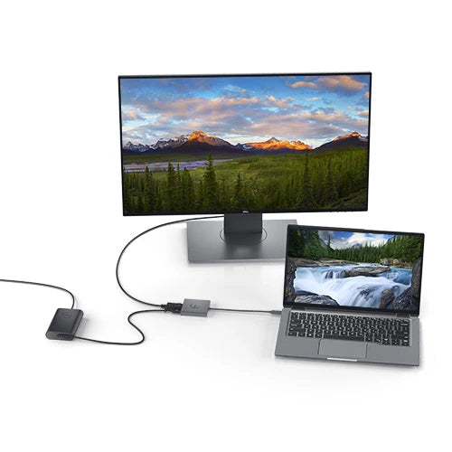 DELL laptop dock/port replicator Wired USB 3.2 Gen 2 (3.1 Gen 2) Type-C Black (DBQAUANBC070) - Cartouches Certifiees