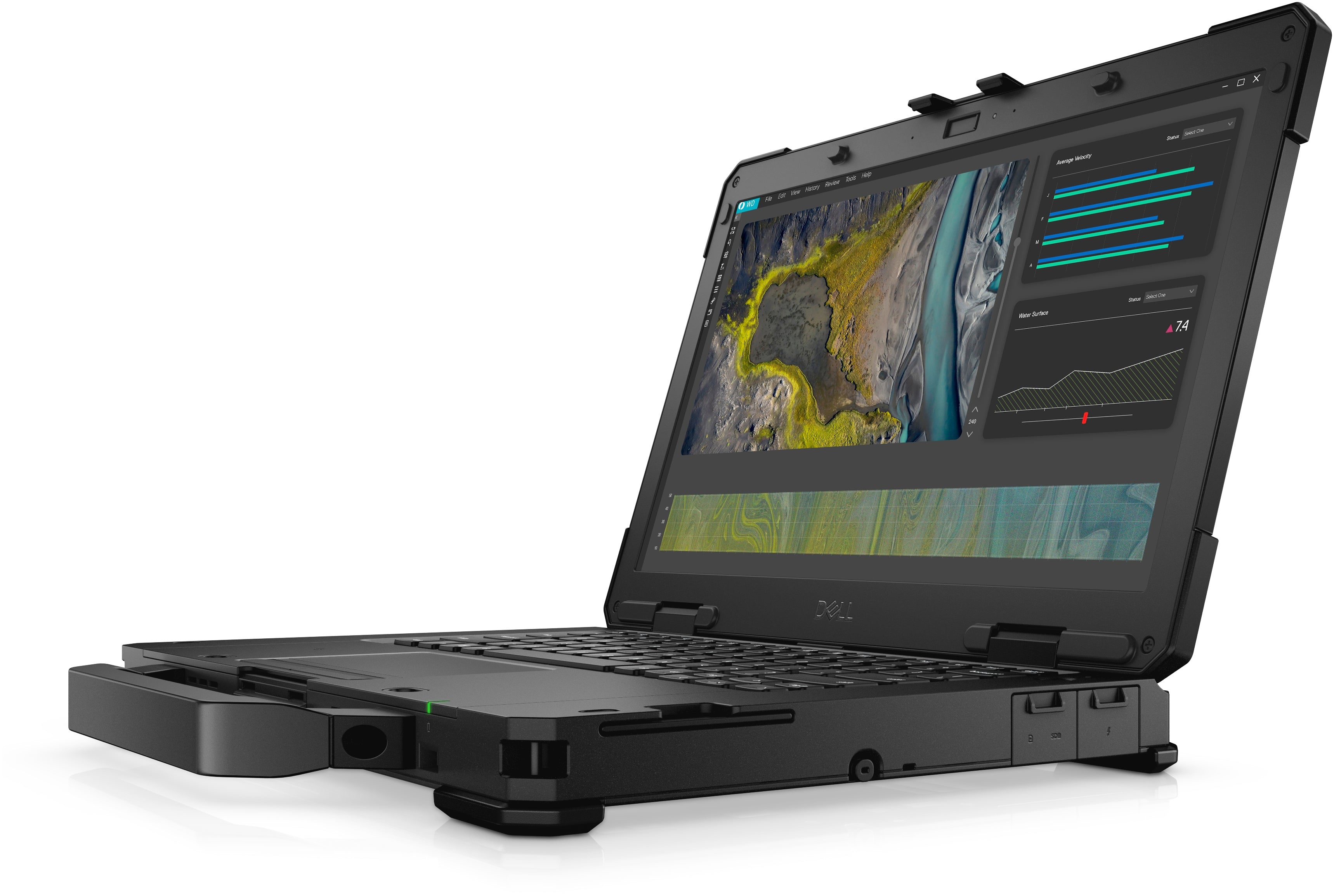 DELL Latitude 5430 Rugged Intel® Core™ i7 i7-1185G7 Laptop 35.6 cm (14") Touchscreen Full HD 16 GB DDR4-SDRAM 512 GB SSD Wi-Fi 6E (802.11ax) Windows 11 Pro Black (8MRY5) - Cartouches Certifiees