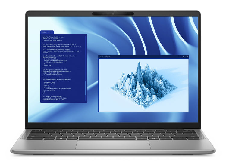 DELL Latitude 7455 Copilot+ PC Snapdragon X1E-80-100 Laptop 35.6 cm (14") Touchscreen Quad HD+ 16 GB LPDDR5x-SDRAM 512 GB SSD Wi-Fi 7 (802.11be) Windows 11 Pro US English Grey (YFK76) - Cartouches Certifiees