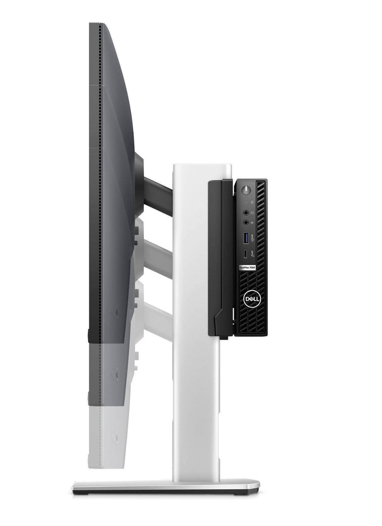 DELL MFS22 68.6 cm (27") Desk Silver, Black (DELL-MFS22) - Cartouches Certifiees