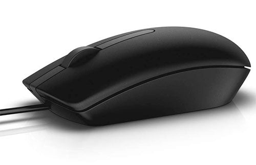 DELL MS116 mouse Office Ambidextrous USB Type-A Optical 1000 DPI (MS116-BK) - Cartouches Certifiees