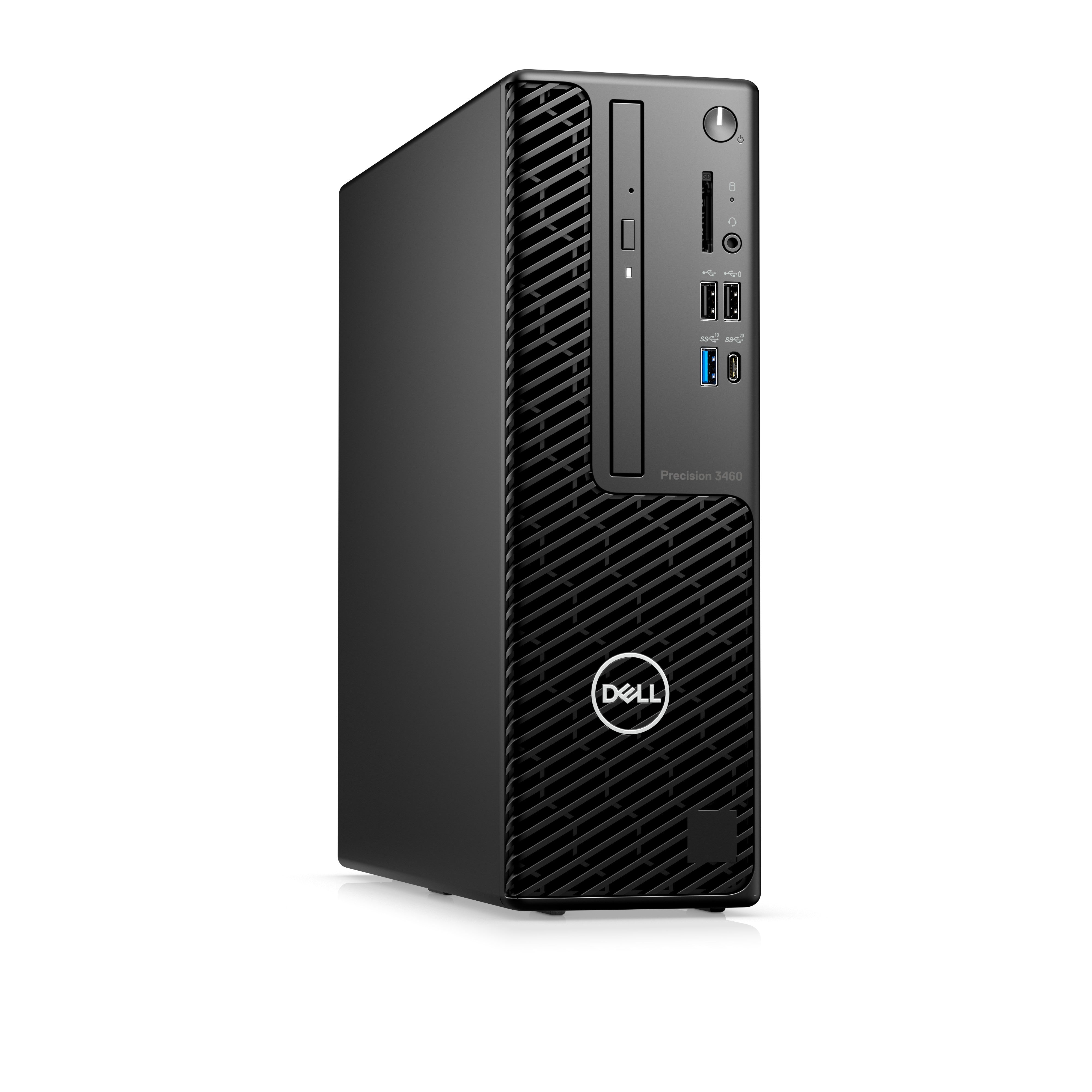 DELL Precision 3460 Intel® Core™ i5 i5-14600 16 GB DDR5-SDRAM 512 GB SSD NVIDIA T1000 Windows 11 Pro SFF Workstation Black (WY1XP) - Cartouches Certifiees