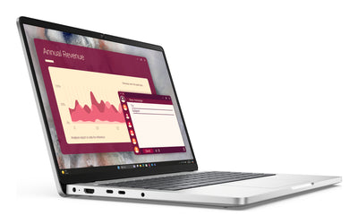 DELL Pro 14 PC14250 Intel Core Ultra 5 235U Laptop 35.6 cm (14") Full HD+ 16 GB DDR5-SDRAM 512 GB SSD Wi-Fi 6E (802.11ax) Windows 11 Pro US English Silver, Platinum (3FKN9) - Cartouches Certifiees