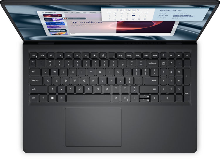 DELL Pro 15 Essential PV15255 AMD Ryzen™ 5 7520U Laptop 39.6 cm (15.6") Full HD 8 GB LPDDR5-SDRAM 512 GB SSD Wi-Fi 5 (802.11ac) Windows 11 Pro US English Black (C6VK7) - Cartouches Certifiees