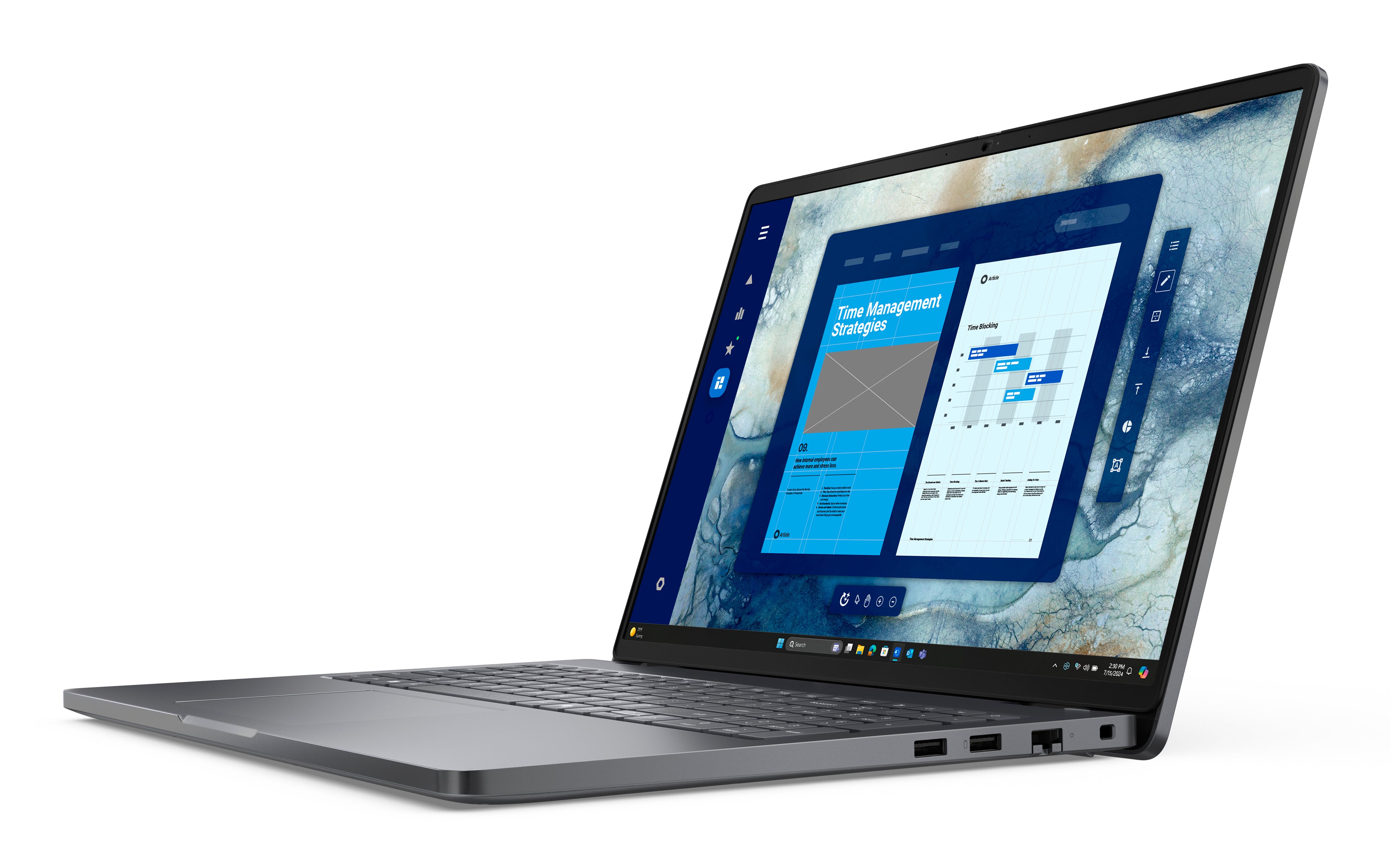 DELL Pro 16 PC16250 Intel Core 5 120U Laptop 40.6 cm (16") Full HD+ 16 GB DDR5-SDRAM 512 GB SSD Wi-Fi 6E (802.11ax) Windows 11 Pro US English Black (DYFPN) - Cartouches Certifiees