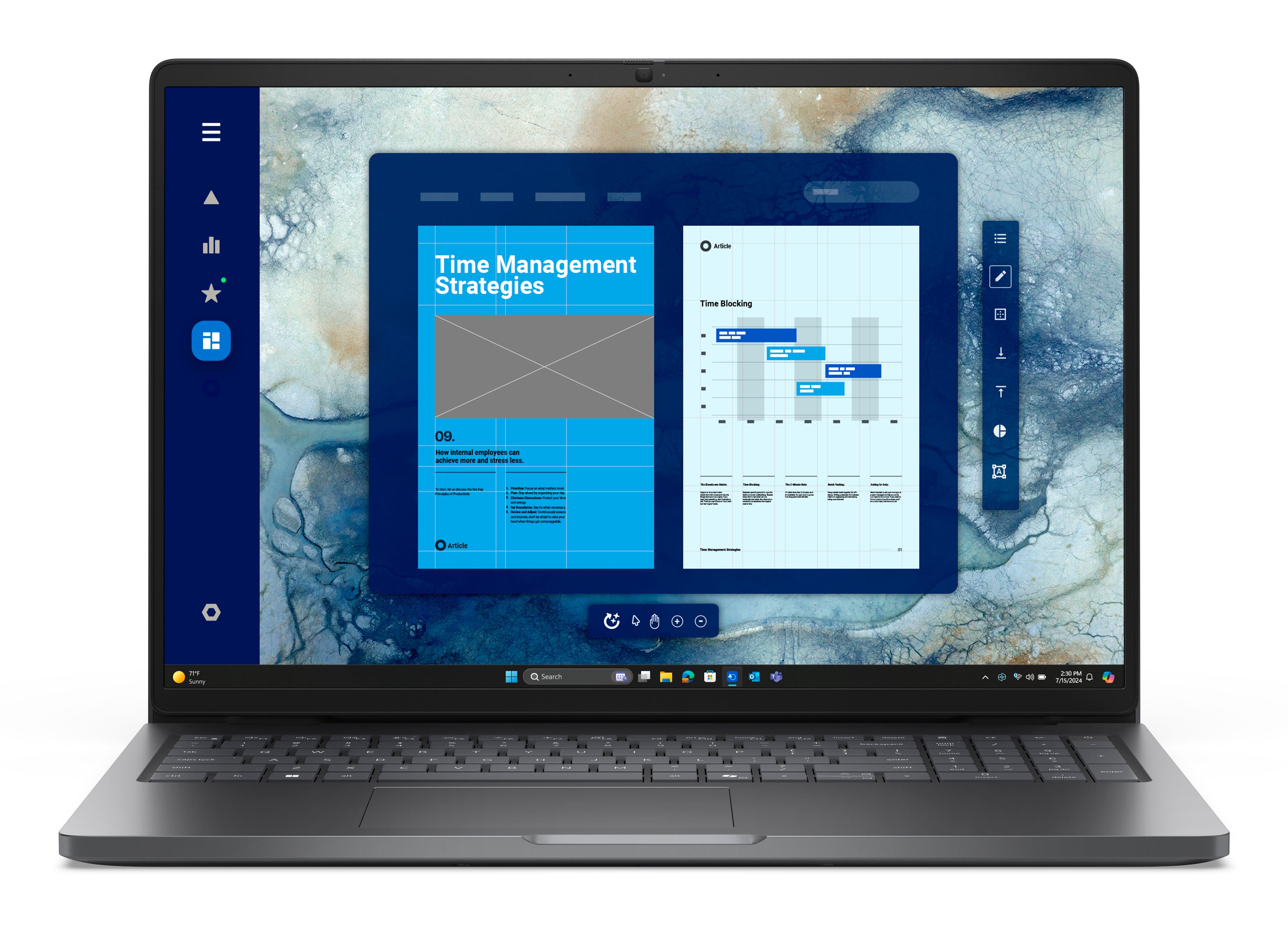 DELL Pro 16 PC16250 Intel Core 7 150U Laptop 40.6 cm (16") Full HD+ 16 GB DDR5-SDRAM 512 GB SSD Wi-Fi 6E (802.11ax) Windows 11 Pro US English Black (MW6J9) - Cartouches Certifiees