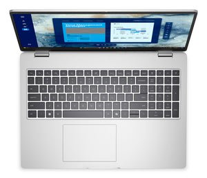 DELL Pro 16 PC16250 Intel Core Ultra 7 265U Laptop 40.6 cm (16") Full HD+ 32 GB DDR5-SDRAM 512 GB SSD Wi-Fi 6E (802.11ax) Windows 11 Pro US English Platinum, Silver (FRGX6) - Cartouches Certifiees