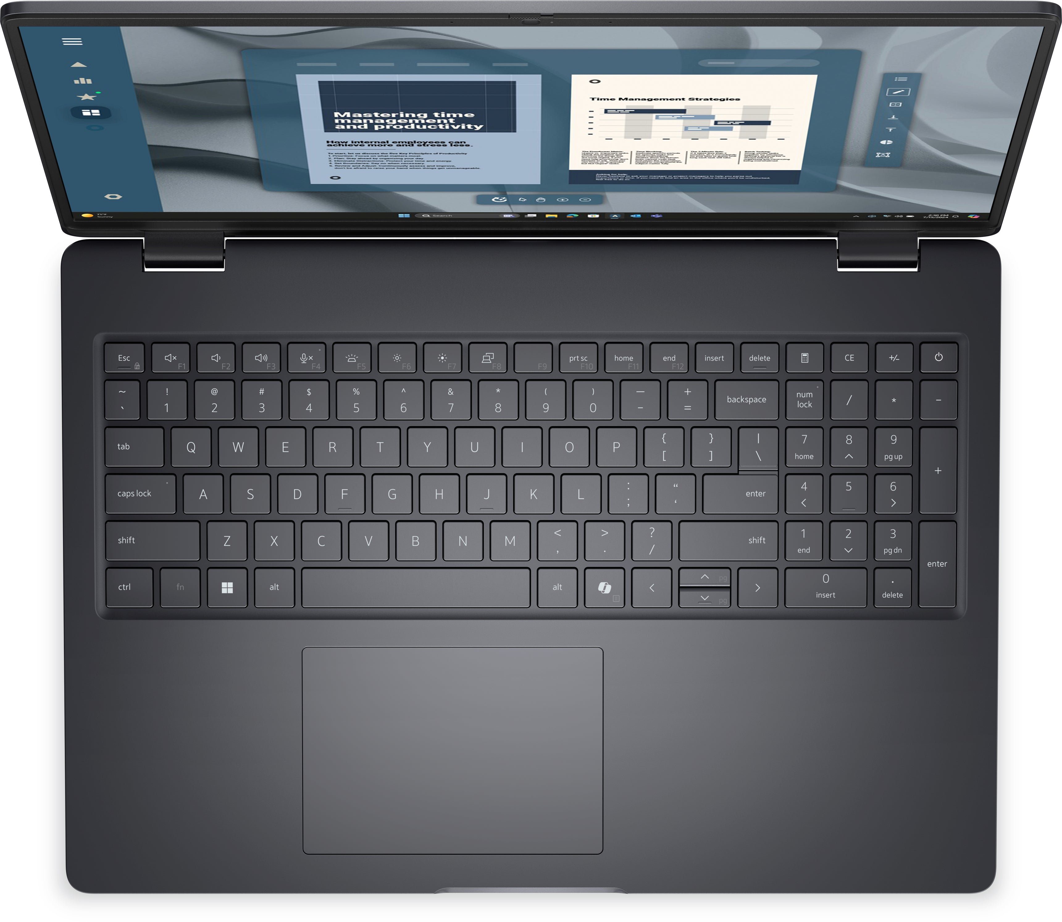 DELL Pro 16 PC16255 AMD Ryzen™ 5 220 Laptop 40.6 cm (16") Full HD+ 8 GB DDR5-SDRAM 256 GB SSD Wi-Fi 6E (802.11ax) Windows 11 Pro US English Black (P0CRN) - Cartouches Certifiees