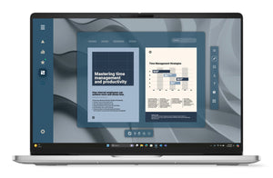 DELL Pro 16 PC16255 Copilot+ PC AMD Ryzen AI 7 PRO 350 Laptop 40.6 cm (16") Full HD+ 16 GB DDR5-SDRAM 512 GB SSD Wi-Fi 6E (802.11ax) Windows 11 Pro US English Silver, Platinum (TRW0D) - Cartouches Certifiees