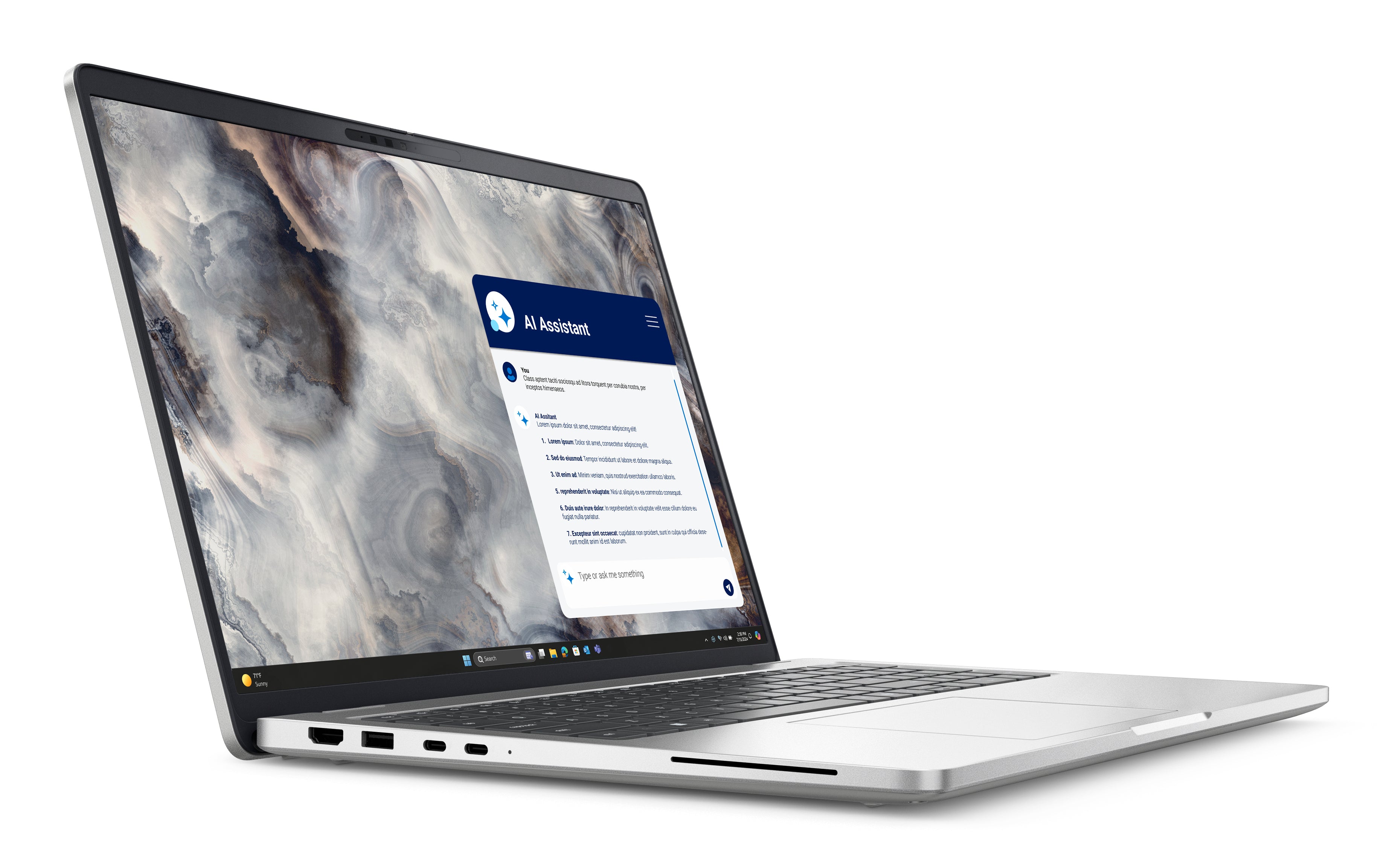 DELL Pro 16 Plus PB16250 Copilot+ PC Intel Core Ultra 7 268V Laptop 40.6 cm (16") Full HD+ 32 GB LPDDR5x-SDRAM 512 GB SSD Wi-Fi 7 (802.11be) Windows 11 Pro US English Aluminium (047C9) - Cartouches Certifiees